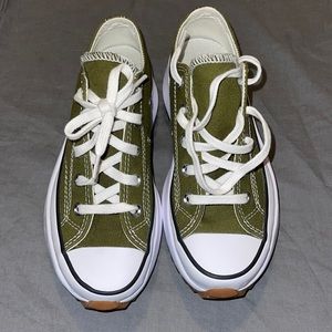 Army Green Converses.
